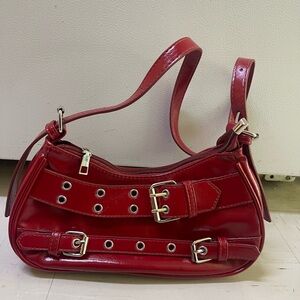 Red Women's Shoulder Bag Vintage Y2K